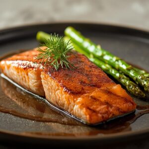 Grilled Atlantic Salmon